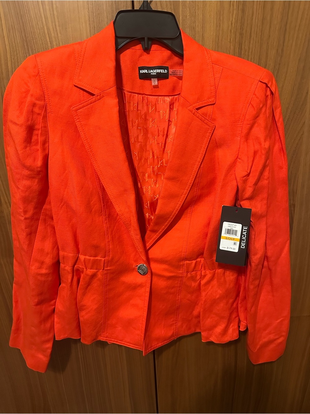 Karl Lagerfeld Women's Single-Button Blazer